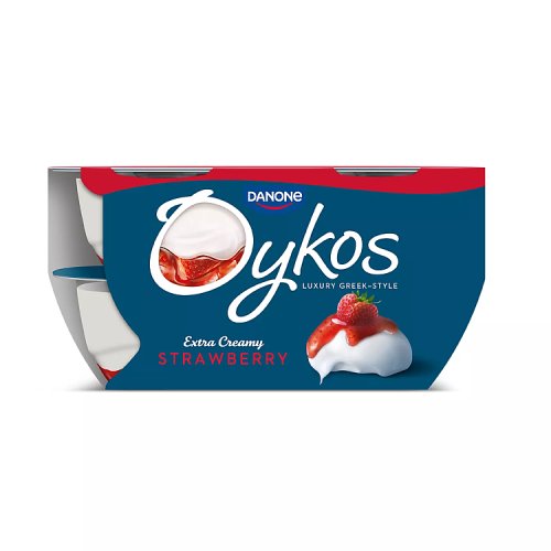 OYKOS STRAWBERRY 4PK pack shot