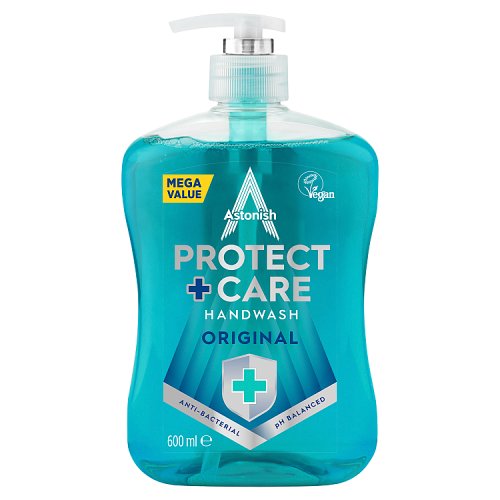 Astonish Protect + Care Hand Wash Original 600ml pack shot