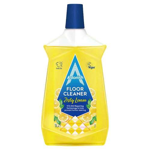 Astonish Floor Cleaner Zesty Lemon 1L pack shot
