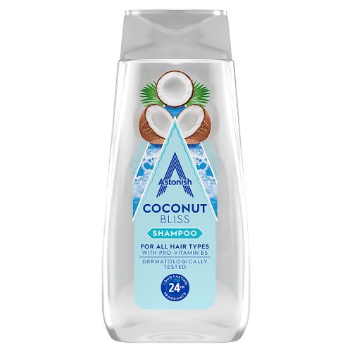 Astonish Shampoo Coconut 400ml pack shot