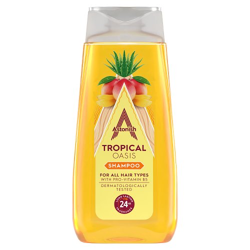 Astonish Shampoo Tropical 400ml pack shot