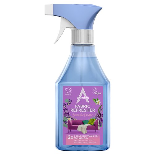 Astonish Fabric Refreshener Lavender Escape 550ml pack shot