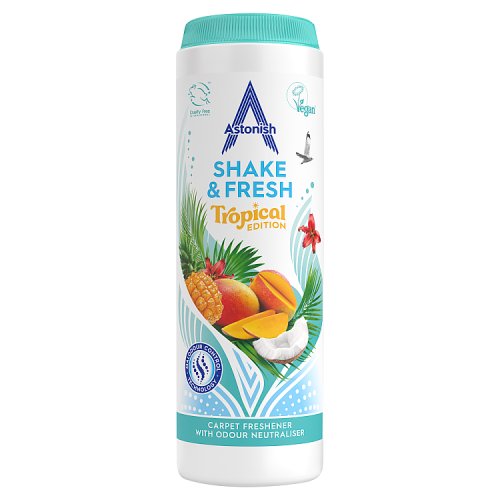 Astonish Shake & Fresh Tropical 350g pack shot