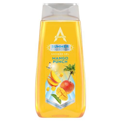 Astonish Shower Gel Mango Punch 400ml pack shot