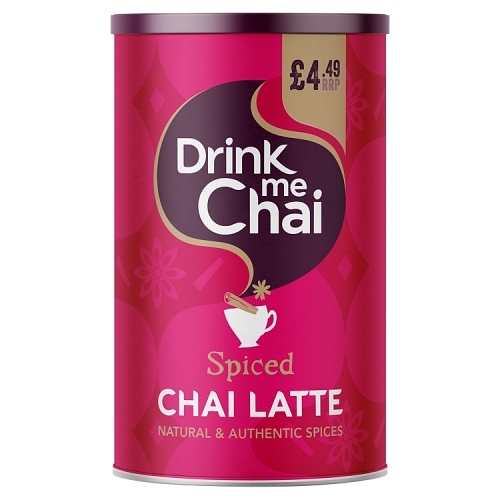 Drink Me Chai Spiced Chai Latte PMP 250g pack shot