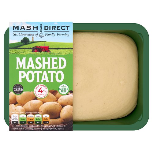MASH DIRECT MASHED POTATO pack shot