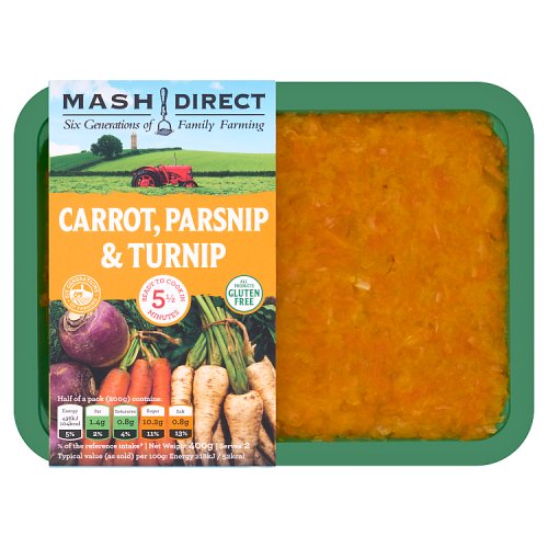 MASH DIRECT CARROT PARNSIP & TURNIP pack shot