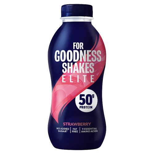 FOR GOODNESS SHAKES PROTEIN STRAWBERRY 50G pack shot