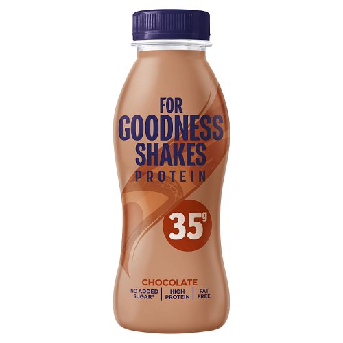 FOR GOODNESS SHAKES PROTEIN CHOCOLATE 35G pack shot