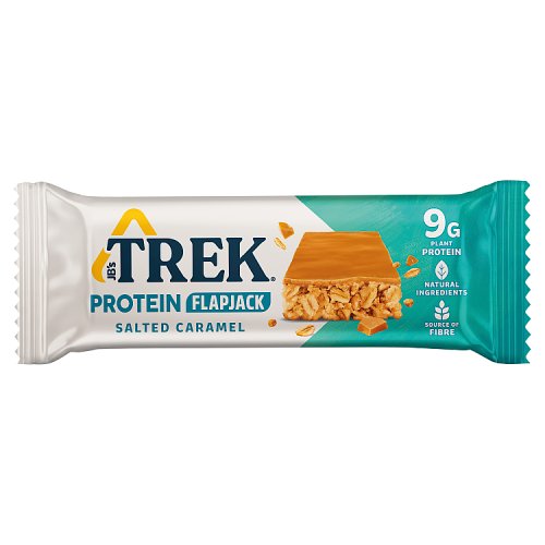 Trek Salted Caramel Flapjack 50g pack shot