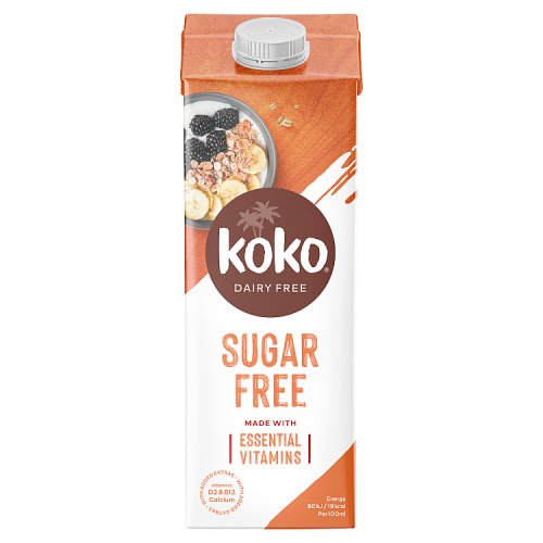 Koko Dairy Free Unsweetened 1Ltr pack shot
