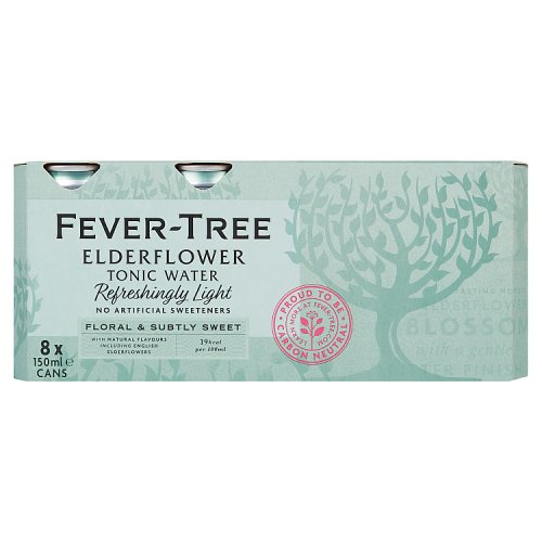 Fever Tree Rl Elderflower 8pk (8 x 150ml) pack shot