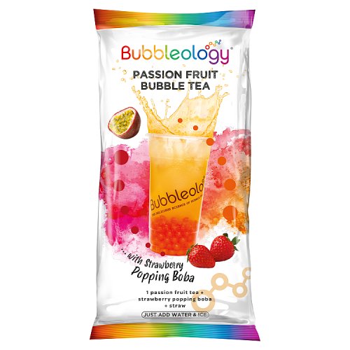 Bubbleology Bubble Tea Passionfruit 1s pack shot