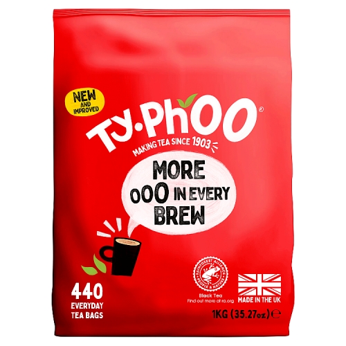 Typhoo Tea Bags 440s pack shot