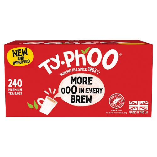 Typhoo Teabags 240g pack shot