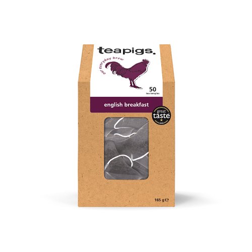 Teapigs Tea Bags Everyday Brew 50's pack shot