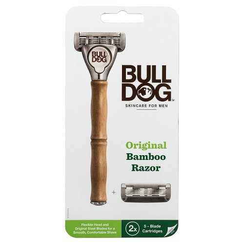 Bulldog Original Bamboo Razor 2UP pack shot