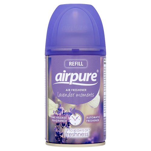 Airpure Air-O-Matic Refill Lavender Moments 250ml pack shot