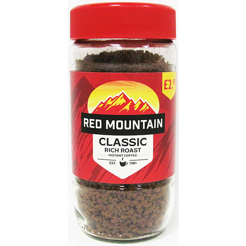 Red Mountain Instant Coffee 100g PMP pack shot