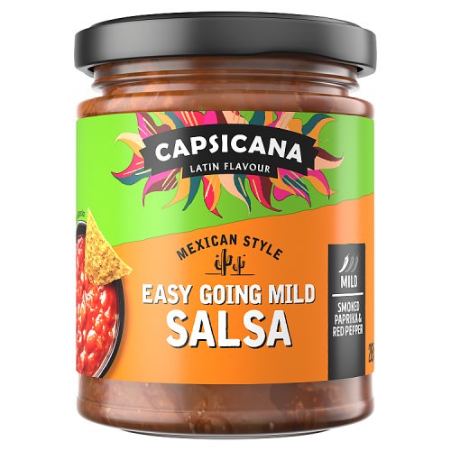 Capsicana Easy Going Salsa 285g pack shot