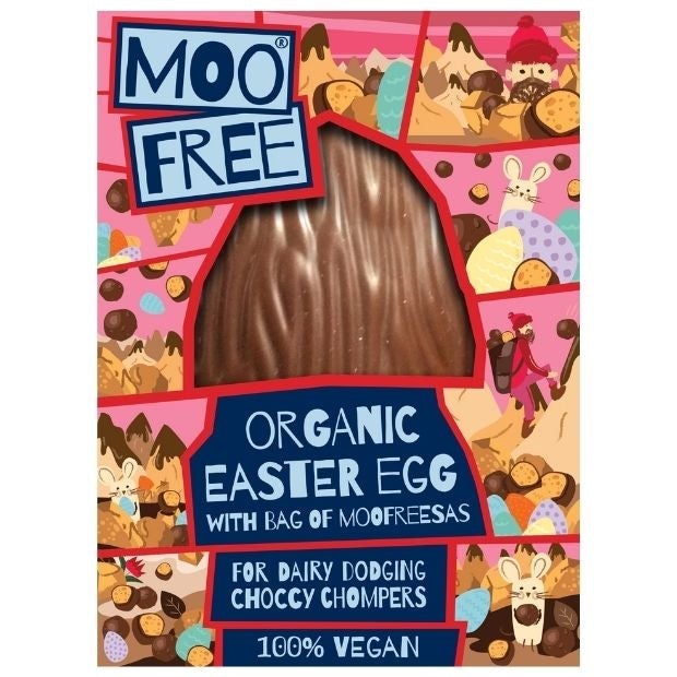 Moo Free Moofreesas Easter Egg with Moofreesas 185g pack shot