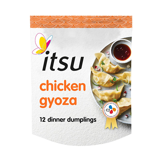 Itsu Chicken Gyoza 240g pack shot