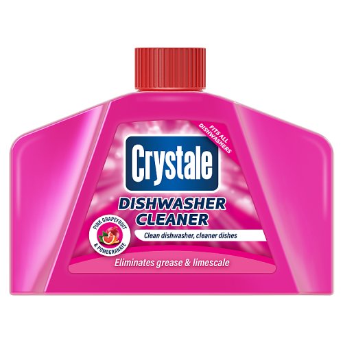 Crystale Dishwasher Cleaner Pink Grapefruit & Pomegranate 250ml pack shot