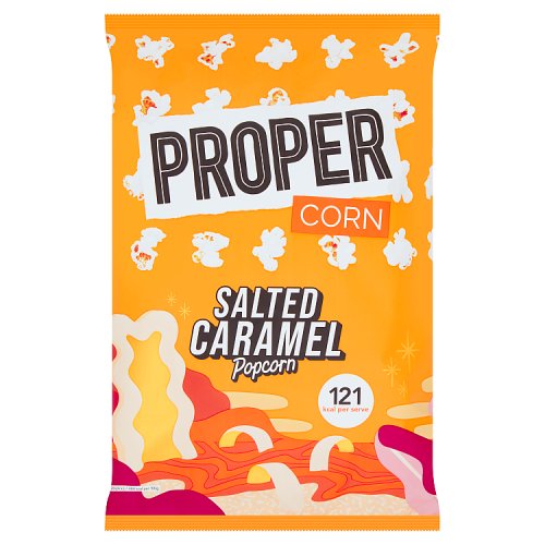 Proper Corn Popcorn Salted Caramel 90g pack shot