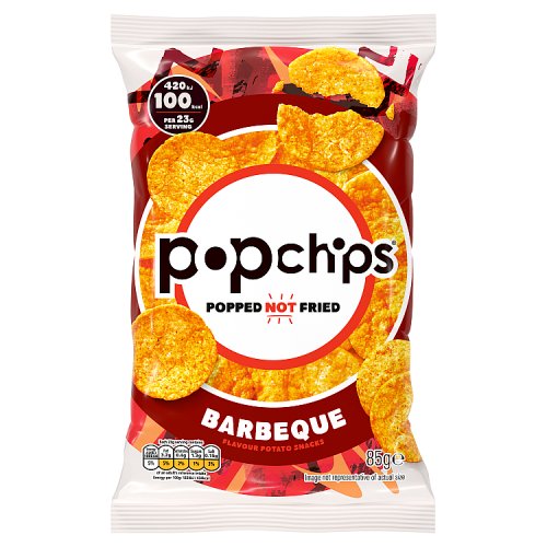Popchips Barbeque 85g pack shot