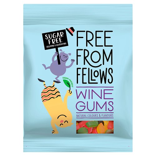 Free From Fellows Wine Gums 70g pack shot