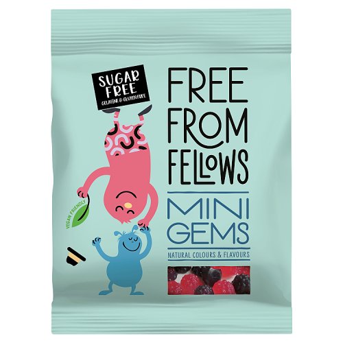 Free From Fellows Mini Gems 70g pack shot