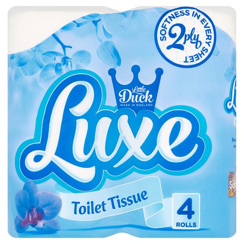 Little Duck Luxe Toilet Tissue 4s pack shot