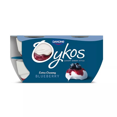 OYKOS BLUEBERRY 4PK pack shot