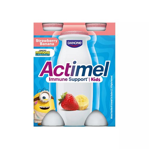 ACTIMEL KIDS STRAWBERRY BANANA pack shot