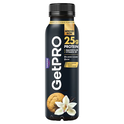 GETPRO VANILLA HIGH PROTEIN YOGURT DRINK pack shot