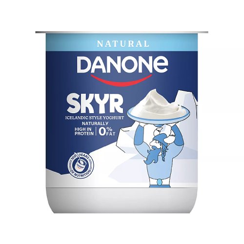 DANONE SKYR PLAIN YOGURT pack shot