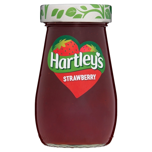 Hartleys Best Strawberry Jam 300g pack shot