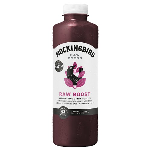MOCKINGBIRD RAW BOOST SMOOTHIE pack shot