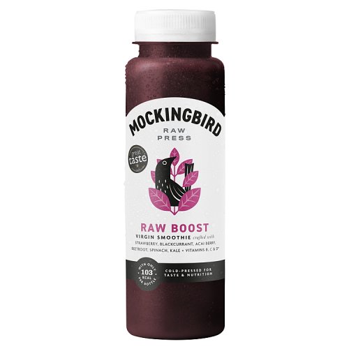 MOCKINGBIRD RAW BOOST SMOOTHIE pack shot