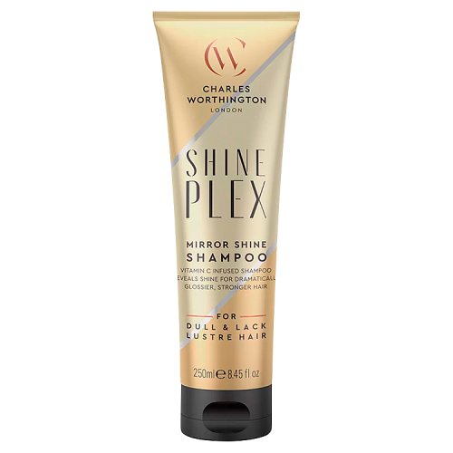 Charles Worthington Shineplex Mirror Shine Shampoo 250ml pack shot