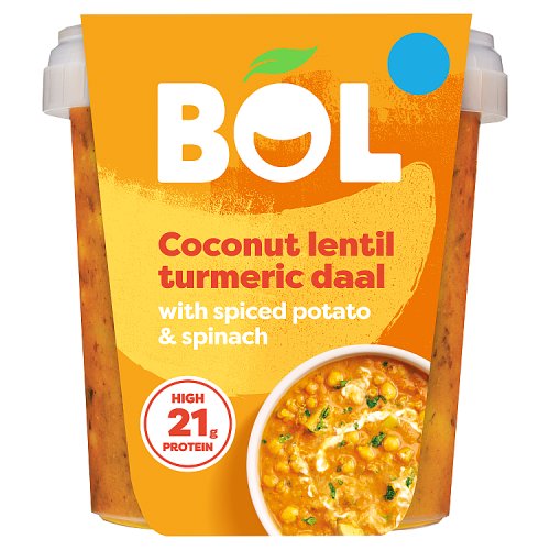 BOL CREAMY COCONUT TURMERIC DAAL ONE POT MEAL pack shot