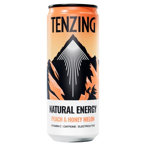 Tenzing Peach & Honey Melon 330ml pack shot