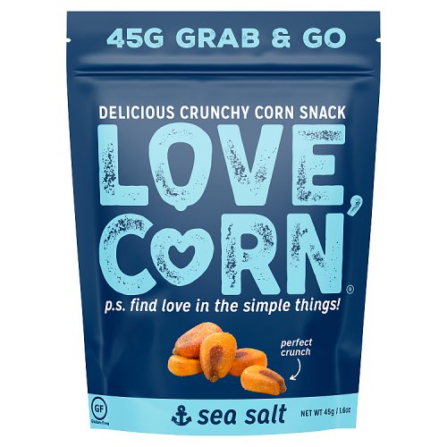 Love Corn Sea Salt pack shot