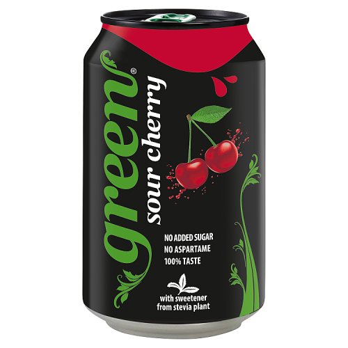 Green Cola Sour Cherry 330ml pack shot