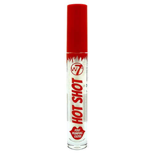 W7 Hot Shot Lipgloss Pout Plumping pack shot