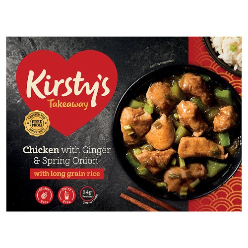 KIRSTYS CHICKEN WITH GINGER & SPRING ONION pack shot
