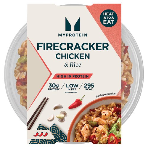 MYPROTEIN FIRECRACKER CHICKEN & RICE pack shot