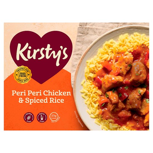 KIRSTYS PERI PERI CHICKEN & RICE pack shot