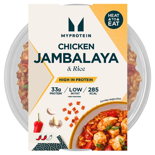 MYPROTEIN CHICKEN JAMBALAYA WITH RICE pack shot