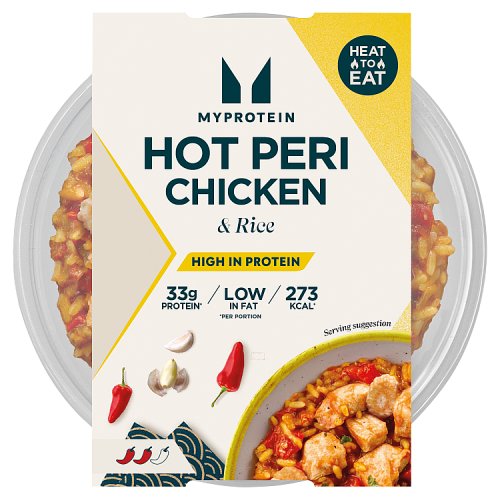 MYPROTEIN HOT PERI CHICKEN WITH RICE pack shot